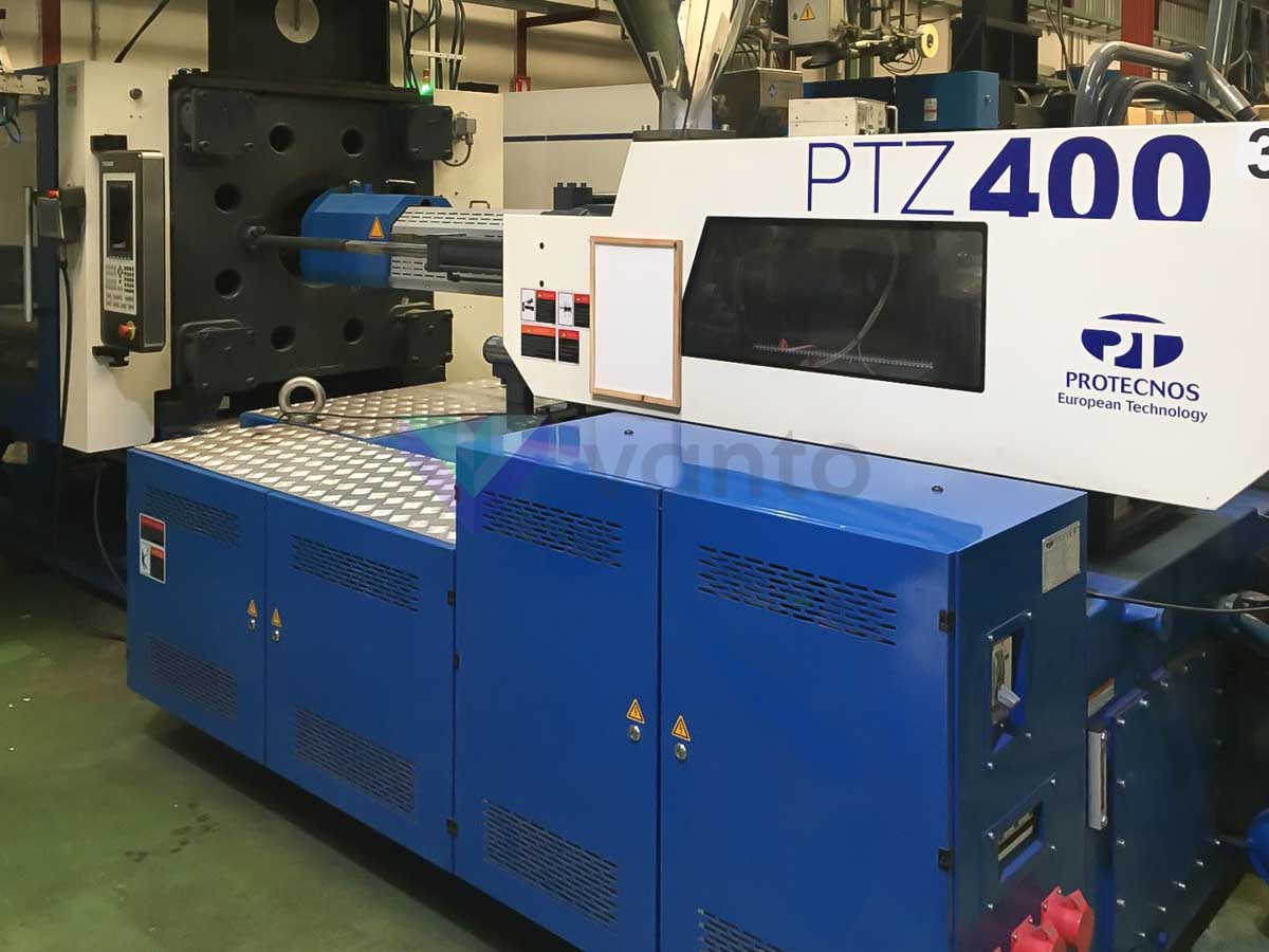 Machine de moulage par injection 400t PROTECNOS PTZ 400 (2018) id10322